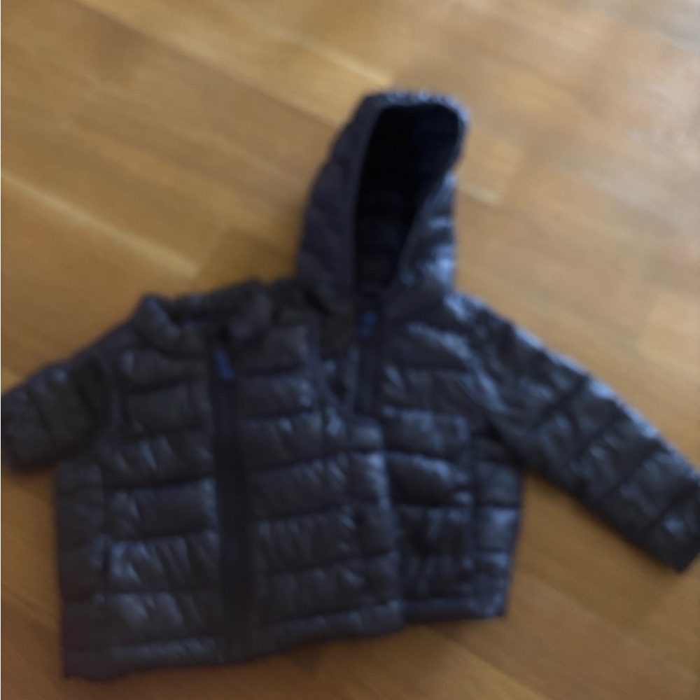 Primary puffer coat and vest set size 12-18 months